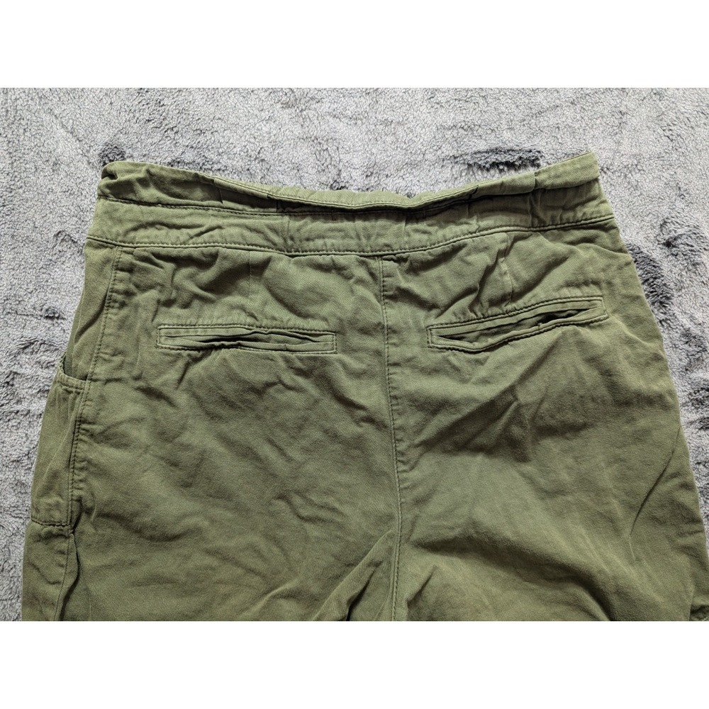 Anthropologie Casual Shorts W/ Belt Women's Size 28 Green - Picture 11 of 12
